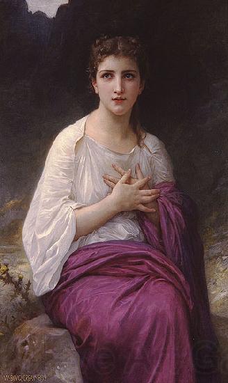 Adolphe William Bouguereau Psyche Norge oil painting art